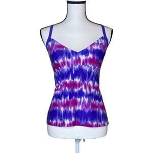 Nike Tie-Dye Tankini Top - Size 10
